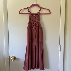As U Wish Francescas Dusty Rose Dress